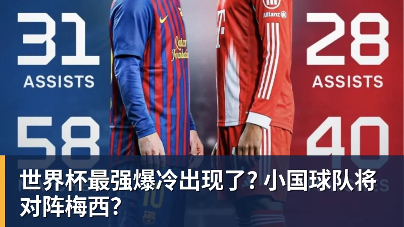 尊龙凯时世界杯最强爆冷出现了? 小国球队将对阵梅西？